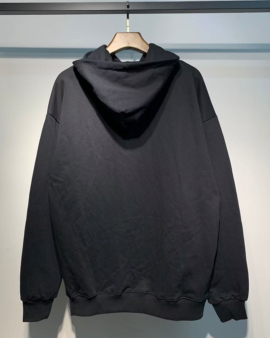 868款 P98 新款高品质2025秋冬360克纯棉毛圈连帽卫衣S M L XL