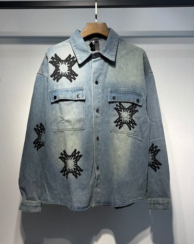8886款 P98 新款牛仔衫 M  L  XL