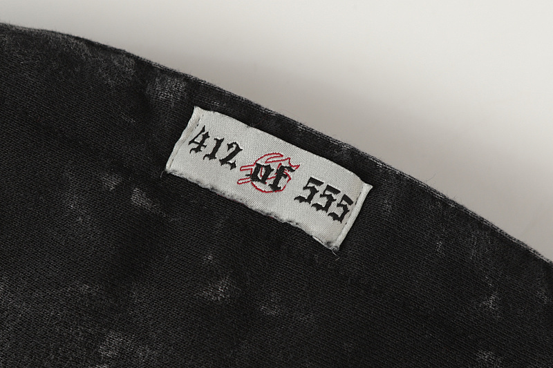 G6802#洗水做旧黑色 I  P94