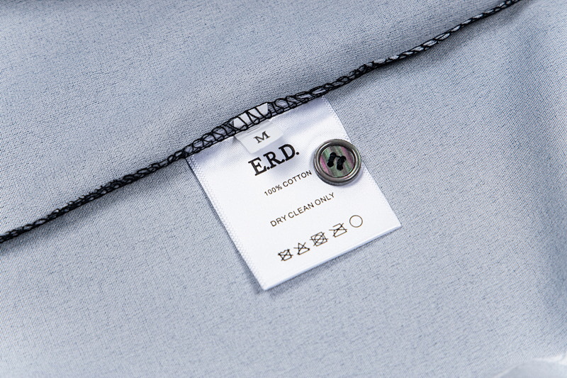 P57  ERD忧郁的富二代新款宽松休闲图案印花短袖衬衫