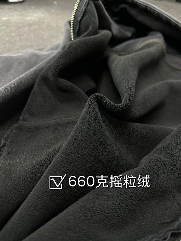 💰160【马拉MM6毛巾绣做旧外套】660克潮牌秋冬街头美式复古男女加厚