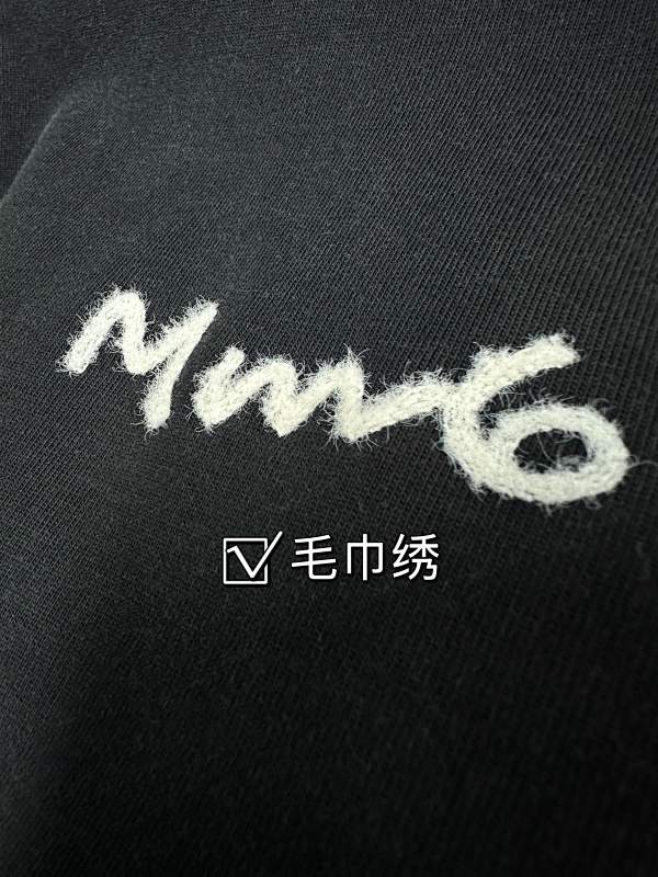 💰160【马拉MM6毛巾绣做旧外套】660克潮牌秋冬街头美式复古男女加厚