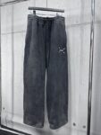 💰138【马拉MM6加绒重磅长裤】660克秋冬潮牌重磅长裤男女同款长裤