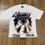 编号203    批55   ALWAYS-PRESENT  Champion T-Shirt 2026美国洛杉矶最新街头潮牌印花烫钻短袖T恤 码数：S  M  L  XL