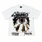 编号203    批55   ALWAYS-PRESENT  Champion T-Shirt 2026美国洛杉矶最新街头潮牌印花烫钻短袖T恤 码数：S  M  L  XL