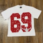 编号207    批55   ALWAYS-PRESENT  Champion T-Shirt 2026美国洛杉矶最新街头潮牌印花烫钻短袖T恤 码数：S  M  L  XL