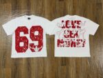 编号207    批55   ALWAYS-PRESENT  Champion T-Shirt 2026美国洛杉矶最新街头潮牌印花烫钻短袖T恤 码数：S  M  L  XL