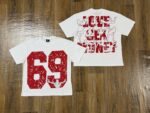 编号207    批55   ALWAYS-PRESENT  Champion T-Shirt 2026美国洛杉矶最新街头潮牌印花烫钻短袖T恤 码数：S  M  L  XL