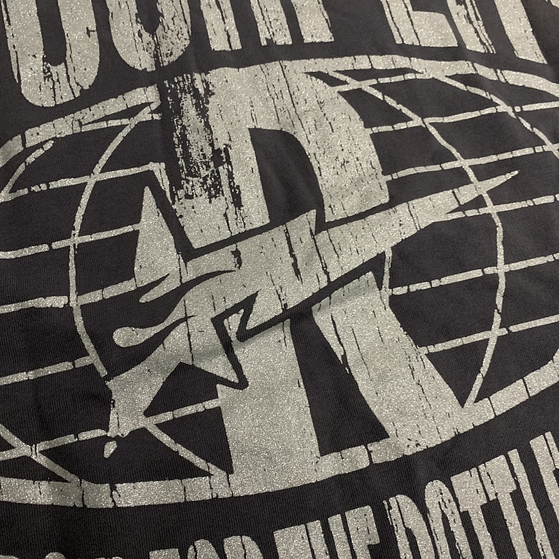 R128# P123 RoughPlay Can't Feel My Face Hoodie2026最新潮牌烫钻纯棉帽衫卫衣