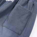 R122# P120 RoughPlay Double SweatPants2026最新欧美潮牌烫钻绣花纯棉休闲长裤卫裤