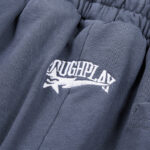 R122# P120 RoughPlay Double SweatPants2026最新欧美潮牌烫钻绣花纯棉休闲长裤卫裤