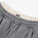 R122# P120 RoughPlay Double SweatPants2026最新欧美潮牌烫钻绣花纯棉休闲长裤卫裤