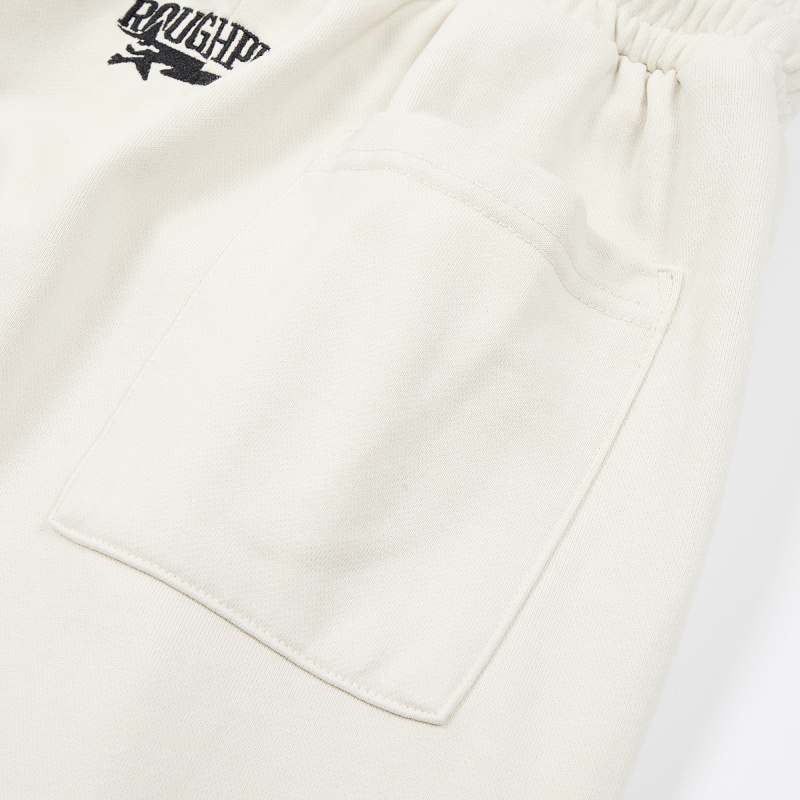 R122# P120 RoughPlay Double SweatPants2026最新欧美潮牌烫钻绣花纯棉休闲长裤卫裤