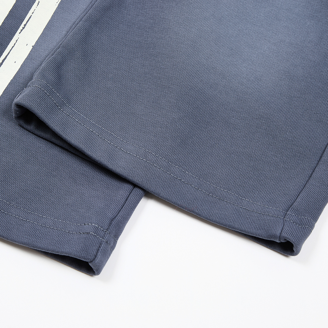 R122# P120 RoughPlay Double SweatPants2026最新欧美潮牌烫钻绣花纯棉休闲长裤卫裤