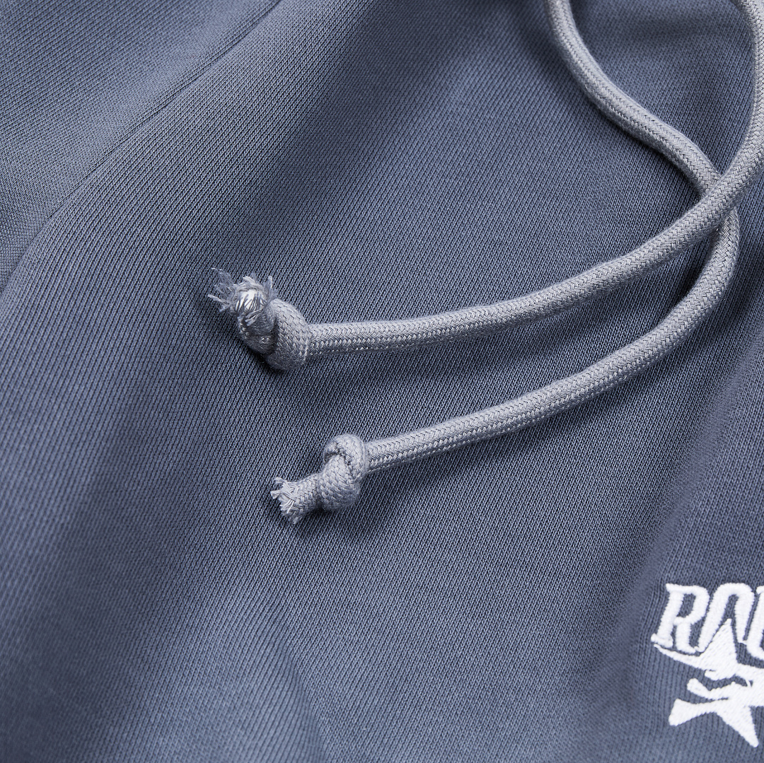 R122# P120 RoughPlay Double SweatPants2026最新欧美潮牌烫钻绣花纯棉休闲长裤卫裤