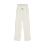 R122# P120 RoughPlay Double SweatPants2026最新欧美潮牌烫钻绣花纯棉休闲长裤卫裤