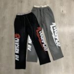 yupoo_40614_13e4e4f4.jpg R123# P122 RoughPlay Double Sweats 2026ss欧美街头潮牌腰头拼接时尚纯棉长裤卫裤