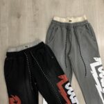 yupoo_40614_d47c2e22.jpg R123# P122 RoughPlay Double Sweats 2026ss欧美街头潮牌腰头拼接时尚纯棉长裤卫裤