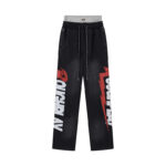 yupoo_40614_f5079219.jpg R123# P122 RoughPlay Double Sweats 2026ss欧美街头潮牌腰头拼接时尚纯棉长裤卫裤