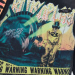 R817# P80 Rough Play Warning Long Sleeve Shirt洛杉矶最新潮牌烫钻长袖T恤