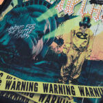 R817# P80 Rough Play Warning Long Sleeve Shirt洛杉矶最新潮牌烫钻长袖T恤