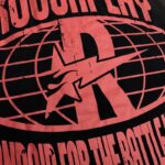 R130# P69 RoughPlay T-Shirt 2026最新欧美街头潮牌拼接烫钻短袖