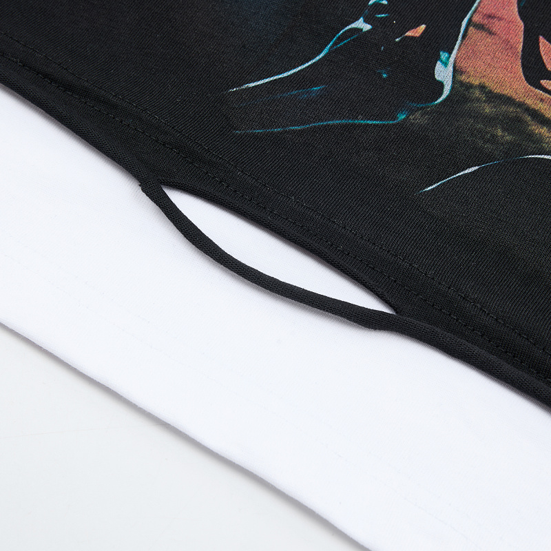 R130# P69 RoughPlay T-Shirt 2026最新欧美街头潮牌拼接烫钻短袖