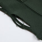 R131# P118RoughPlay sland Hoodie (GREEN) 洛杉矶最新款潮牌破洞帽衫卫衣