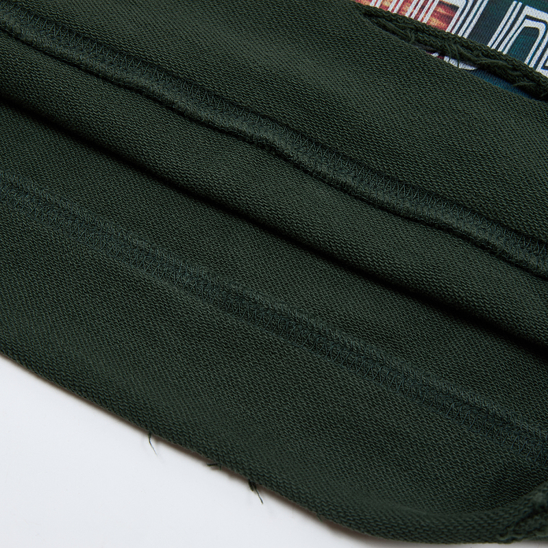 R131# P118RoughPlay sland Hoodie (GREEN) 洛杉矶最新款潮牌破洞帽衫卫衣