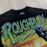 R826# P68 RoughPlay T-Shirt 2026最新欧美街头潮牌拼接烫钻短袖