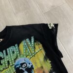 R826# P68 RoughPlay T-Shirt 2026最新欧美街头潮牌拼接烫钻短袖