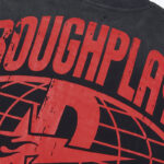 R826# P68 RoughPlay T-Shirt 2026最新欧美街头潮牌拼接烫钻短袖