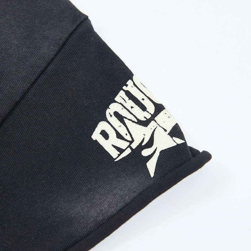 R826# P68 RoughPlay T-Shirt 2026最新欧美街头潮牌拼接烫钻短袖