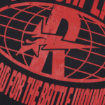 R826# P68 RoughPlay T-Shirt 2026最新欧美街头潮牌拼接烫钻短袖