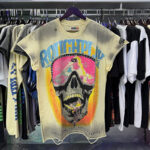 编号R093，RoughPlay Skull Goggles Sleevless打钉设计