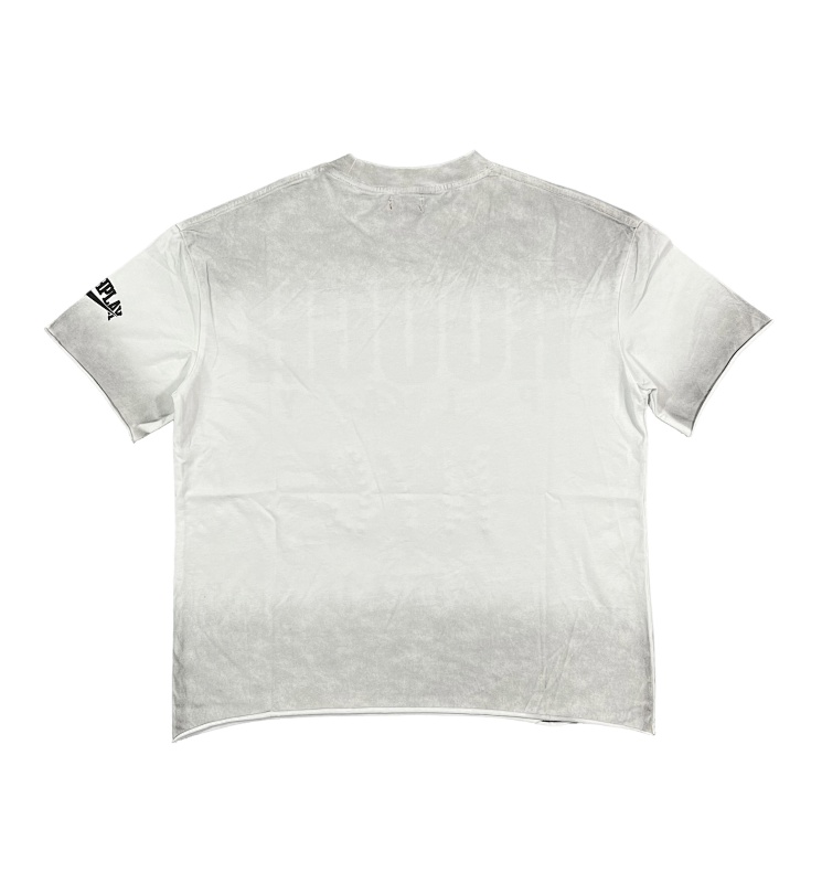 编号507    批55   RoughPlay Champion T-Shirt 2026美国洛杉矶最新街头潮牌烫钻洗水做旧印花短袖T恤    码数：S  M  L  XL