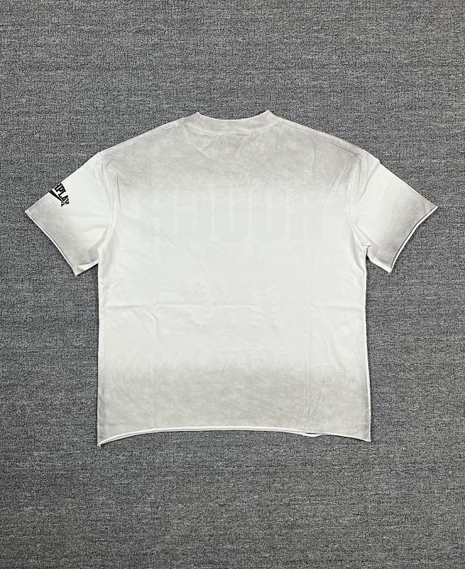 编号507    批55   RoughPlay Champion T-Shirt 2026美国洛杉矶最新街头潮牌烫钻洗水做旧印花短袖T恤    码数：S  M  L  XL