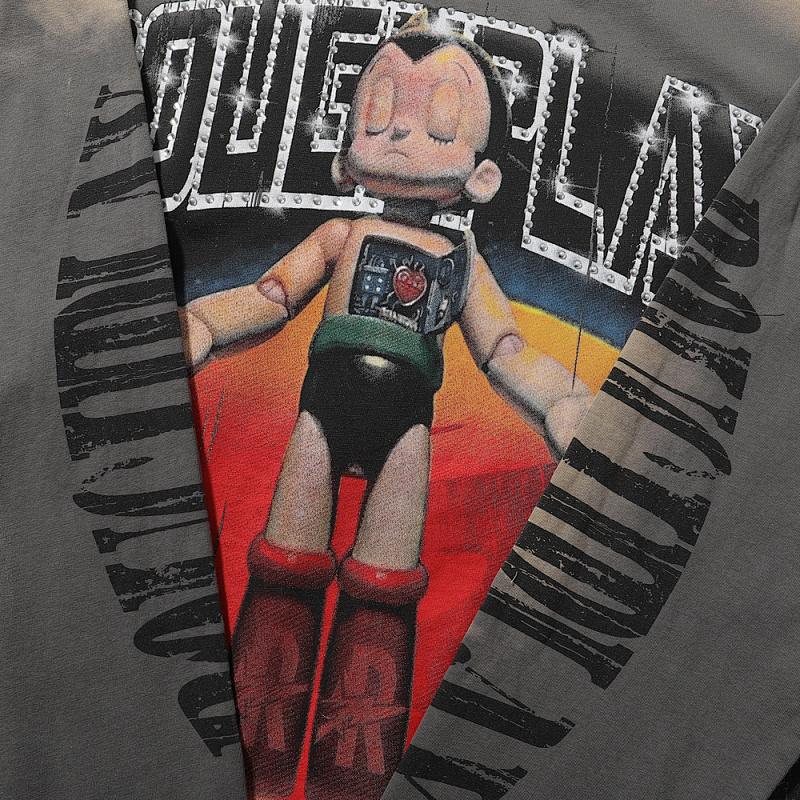 R525P80，RoughPlay AstroBoy Long Sleeve烫钻