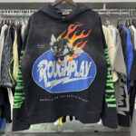 R203P110，RoughPlay SoulBoy Hoodie烫钻