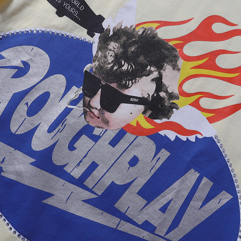 R522P80，RoughPlay SoulBoy Long Sleeve烫钻设计