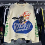 R522P80，RoughPlay SoulBoy Long Sleeve烫钻设计
