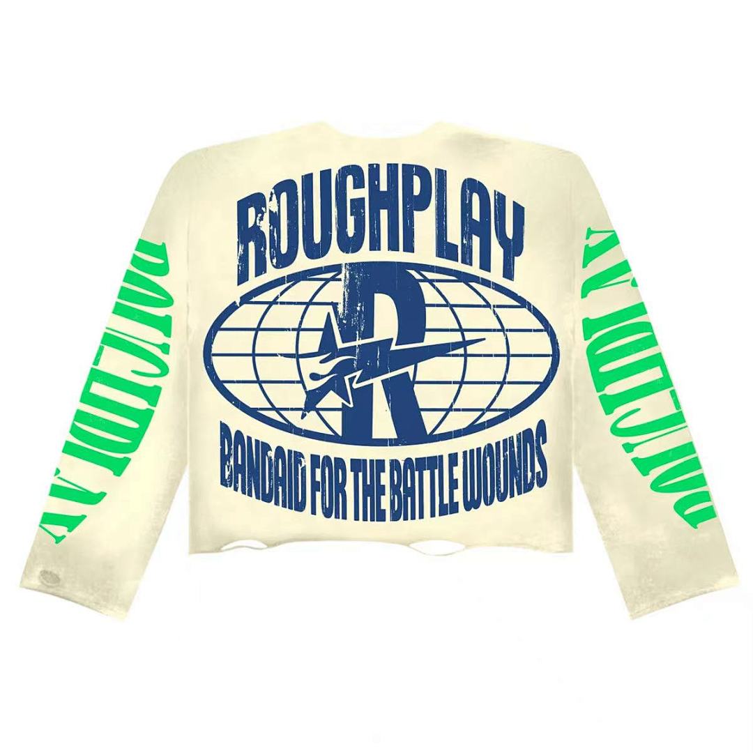 R522P80，RoughPlay SoulBoy Long Sleeve烫钻设计