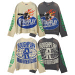 R522P80，RoughPlay SoulBoy Long Sleeve烫钻设计