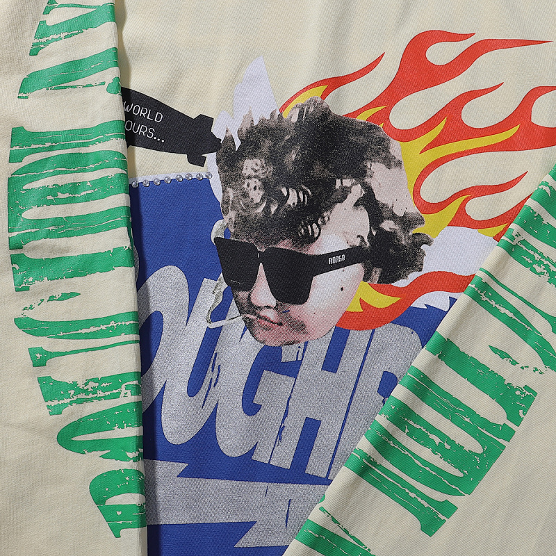 R522P80，RoughPlay SoulBoy Long Sleeve烫钻设计