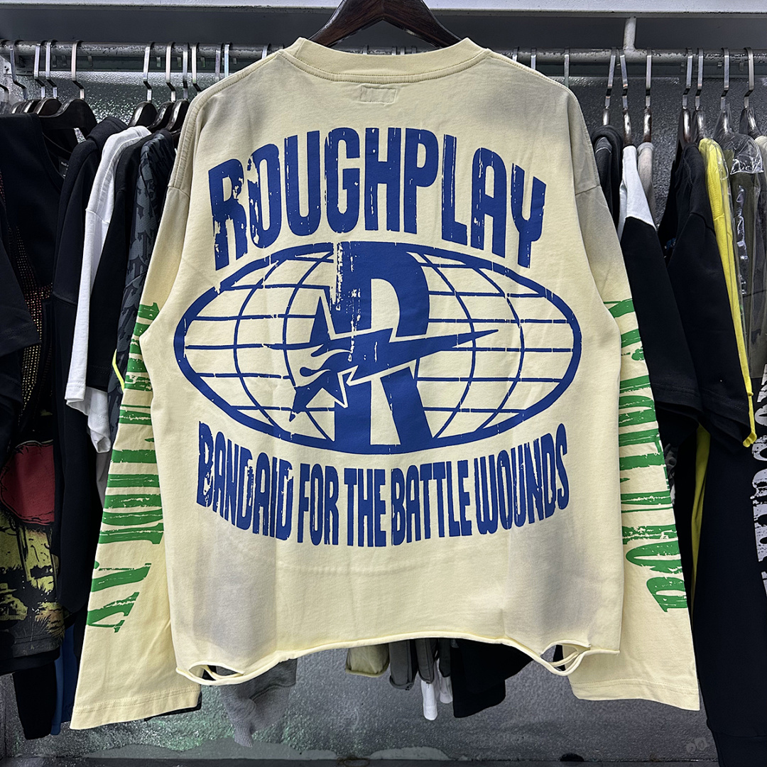 R522P80，RoughPlay SoulBoy Long Sleeve烫钻设计