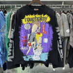 R521P85，RoughPlay Beavis Buttead烫钻洗水长袖