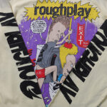R521P85，RoughPlay Beavis Buttead烫钻洗水长袖
