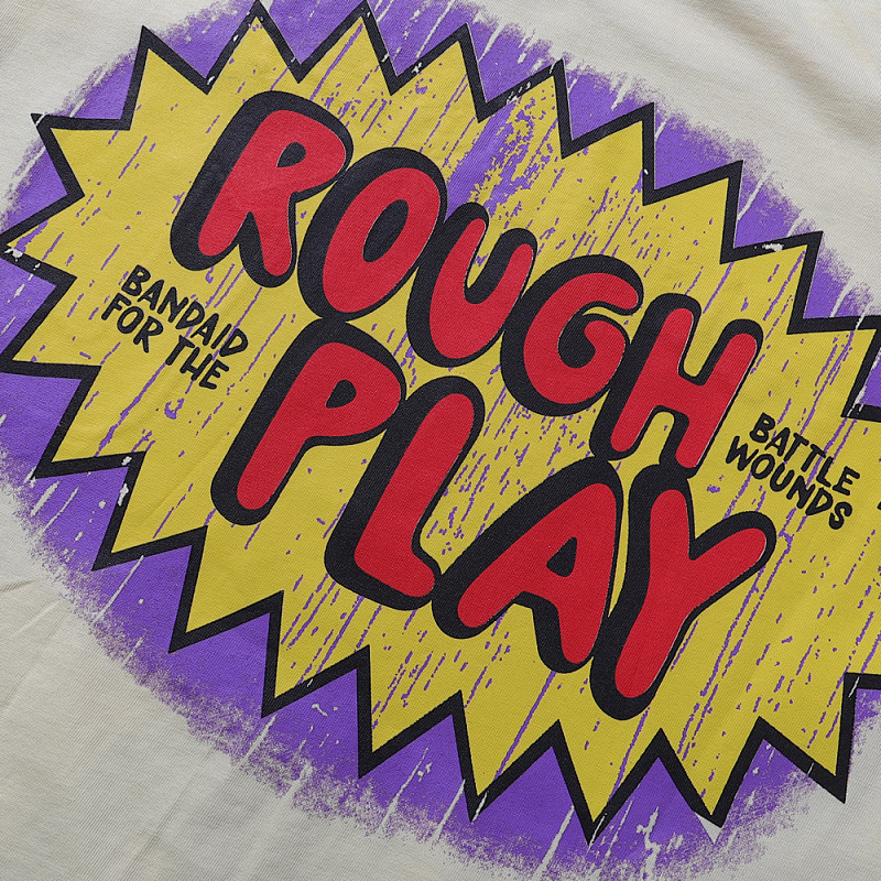 R521P85，RoughPlay Beavis Buttead烫钻洗水长袖