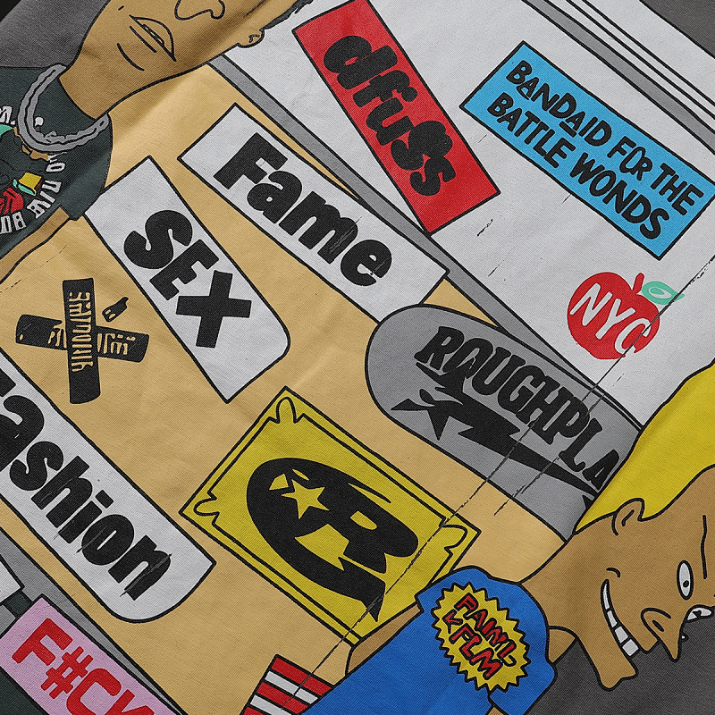 R062P60，RoughPlay Beavis Butthead Van T-shirt