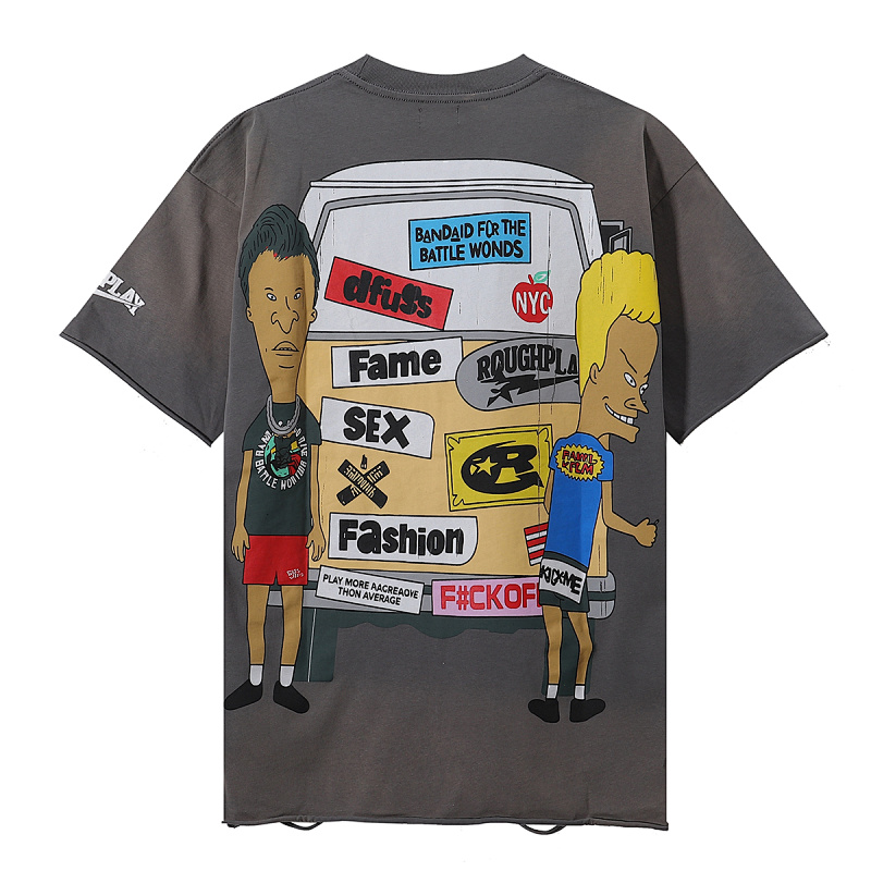 R062P60，RoughPlay Beavis Butthead Van T-shirt
